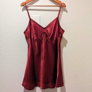 Banana Republic 100% Silk Camisole - Burgundy Red Size S